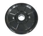 Pulley-for-crankshaft-aluminium-black-VW-Kaefer-18-1063-0